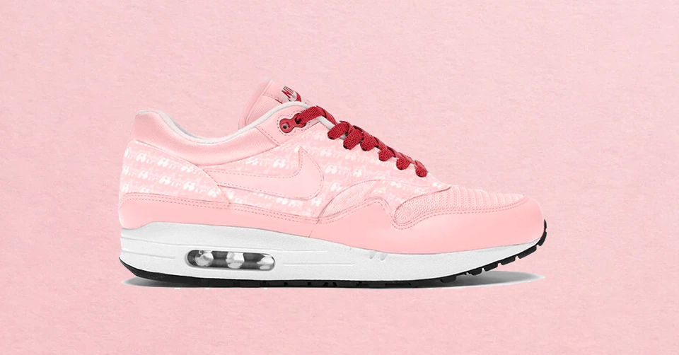 De Nike Air Max 1 Dropt In Een Powerwall Pink Lemonade Colorway Sneakerjagers