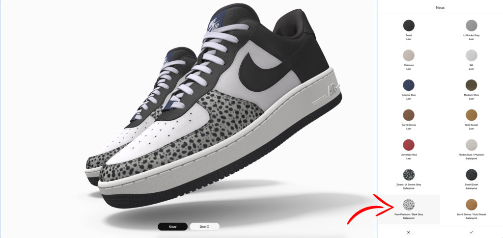 Create Your Own Air Force 1 'Safari' With Nike By You - Sneakerjagers