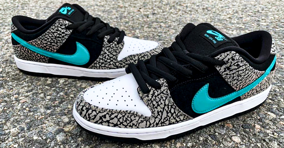 nike sb dunk elephant print