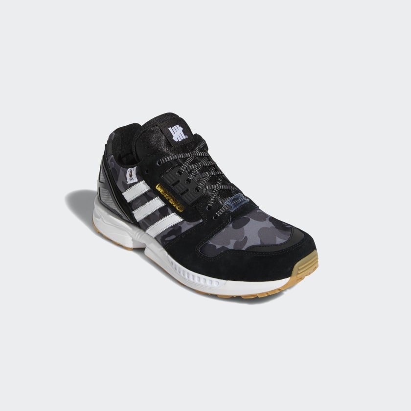 adidas zx 8000 bape undefeated black