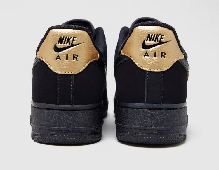 black and gold nike air force