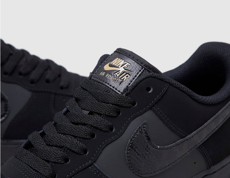 Black suede deals air force 1