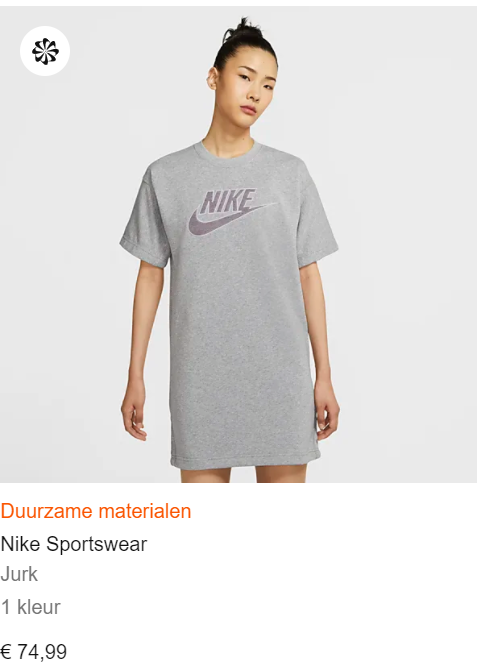 Nike T-shirt Dress