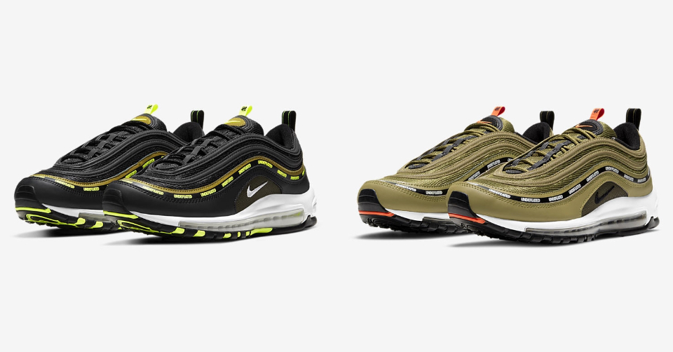 nike x undefeated air max 97 set