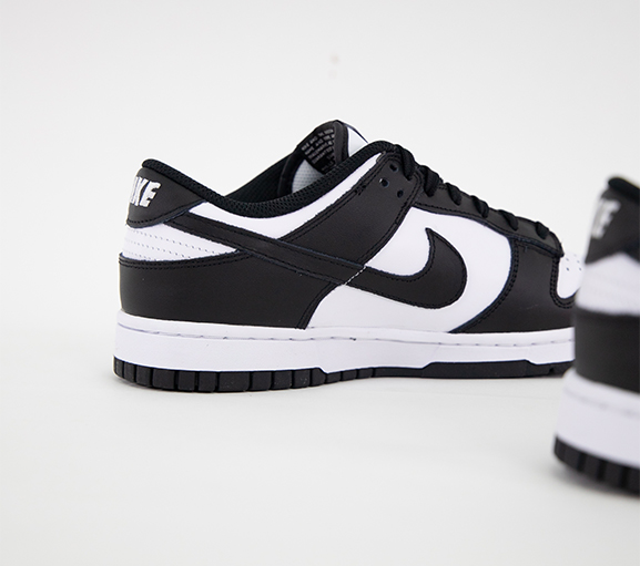 black and white dunks