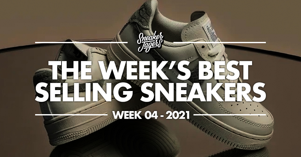 De 5 bestverkochte sneakers van week 4 &#8211; 2021