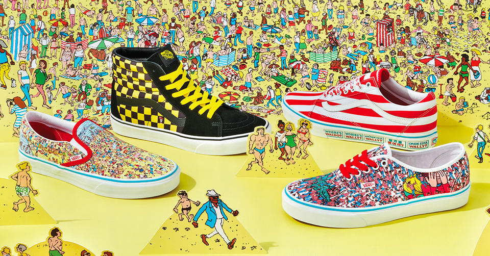 Now available! Where's Waldo x Vans