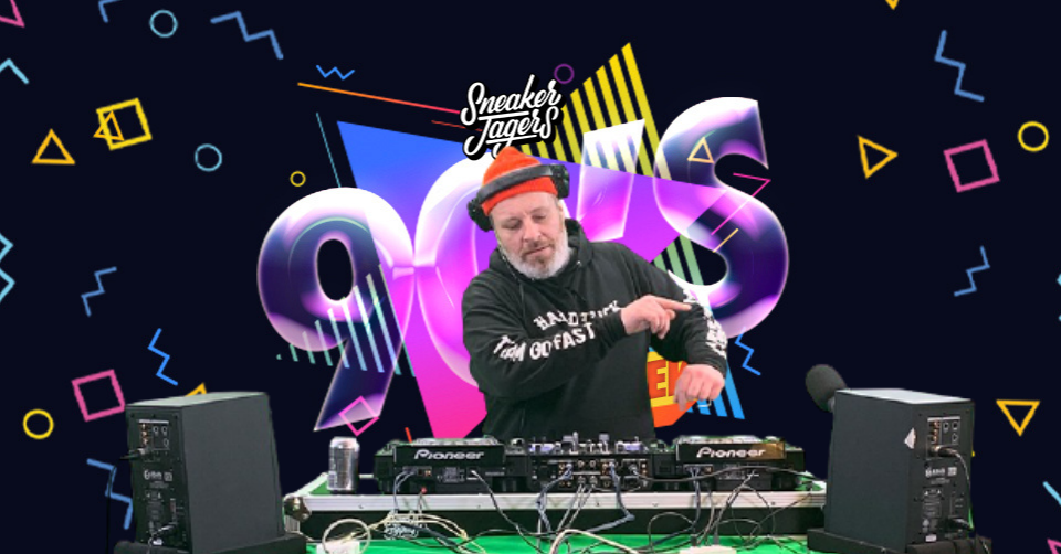 Sneakerjagers Radio 90's Week Special - DJ Turne