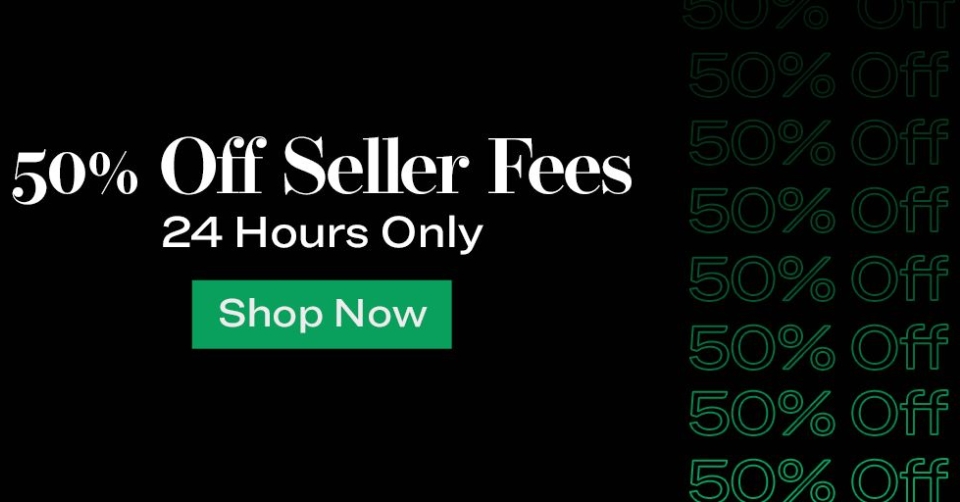 50% korting op verkoopkosten bij stockx