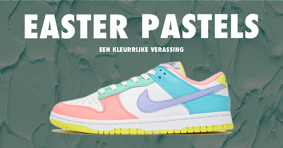 nike dunk low se easter pastel