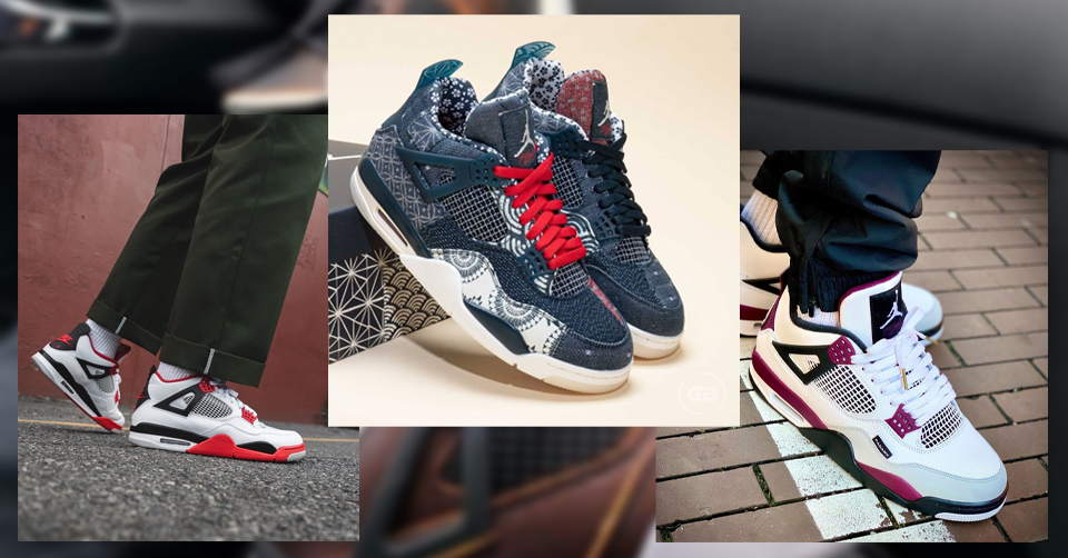 Onze Top 5 Nike Air Jordan 4 modellen onder de 300€