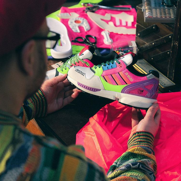 The Overkill x adidas ZX 8500 is a colourful fusion - Sneakerjagers