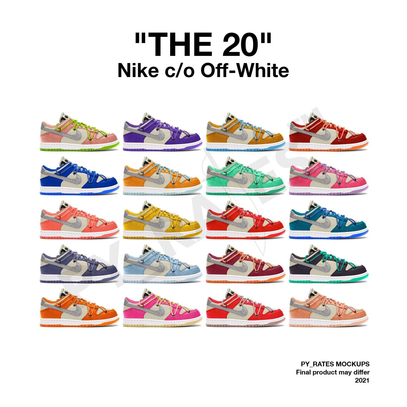 Off-White x Nike 'THE 20'
