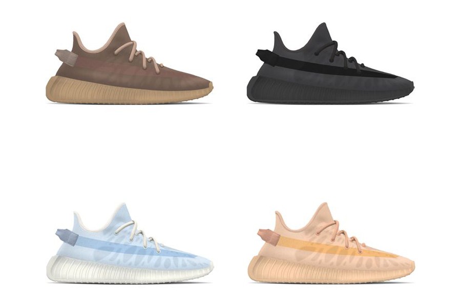 adidas Yeezy Boost 350 v2 mono pack