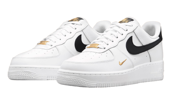 nike air force black and gold