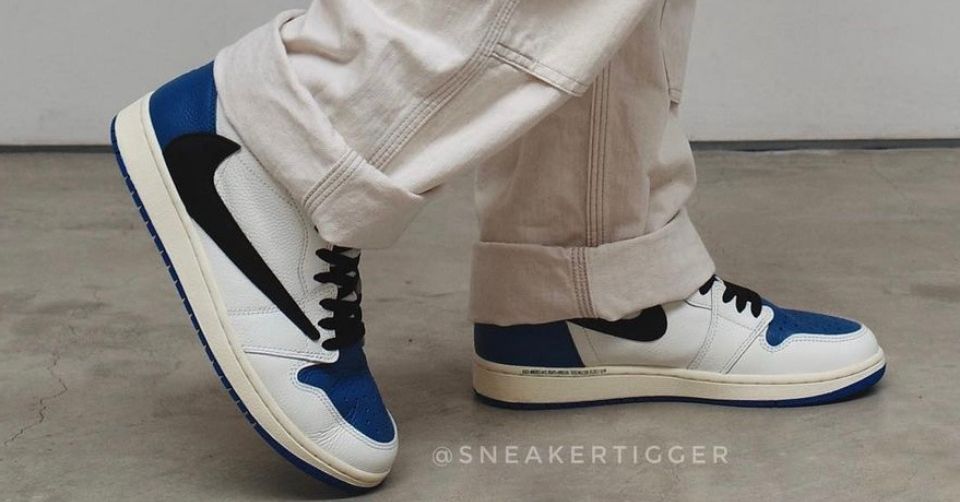 Travis Scott X Air Jordan 1 X Fragment Sneakerjagers