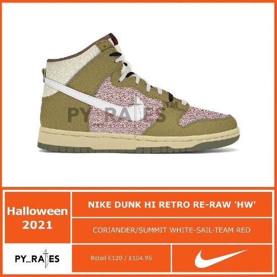 Nike Dunk High Retro Re-Raw 'Halloween'