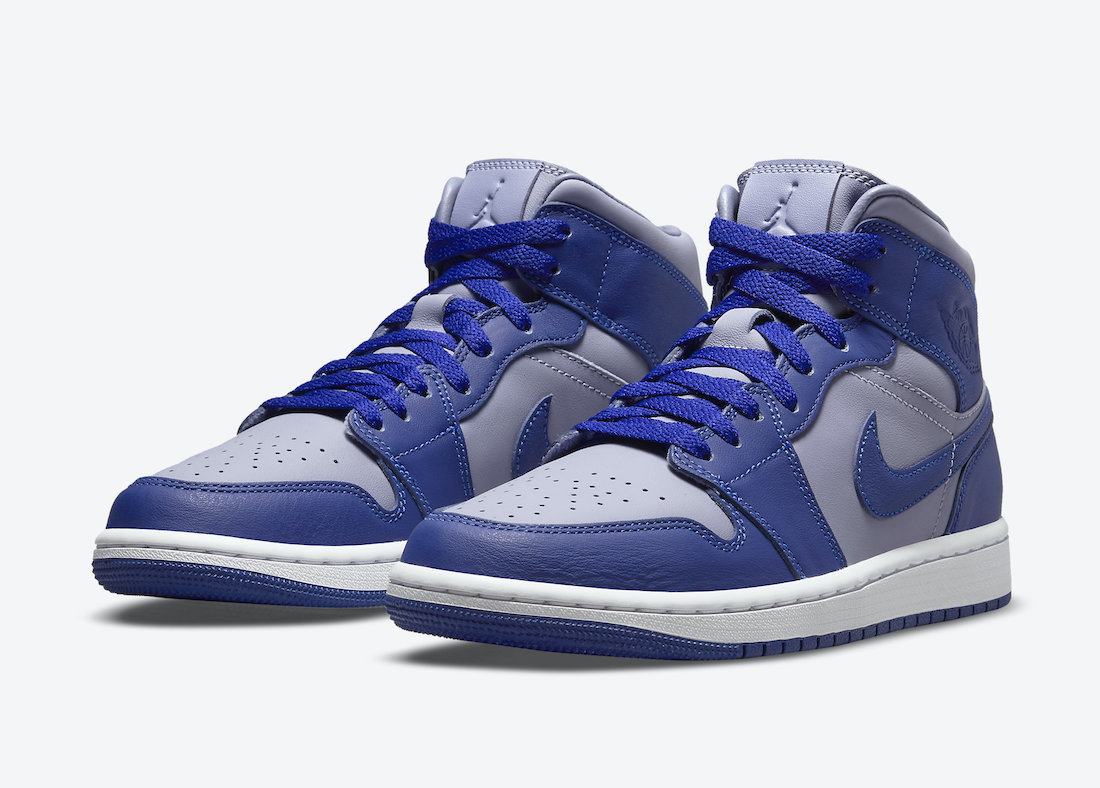 First Look - Jordan 1 Mid Grey/Navy - Sneakerjagers