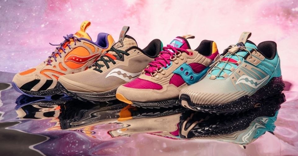 De opkomende Saucony Astrotrail Pack is geïnspireerd door astrologie en de natuur