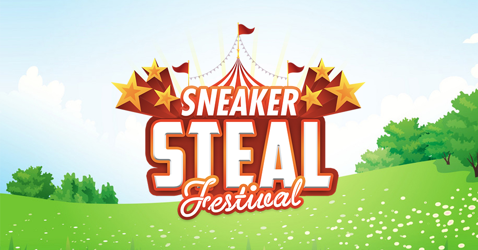Sneaker Steal Festival bij Sneakerjagers (van 21 t/m 28 mei 2021)