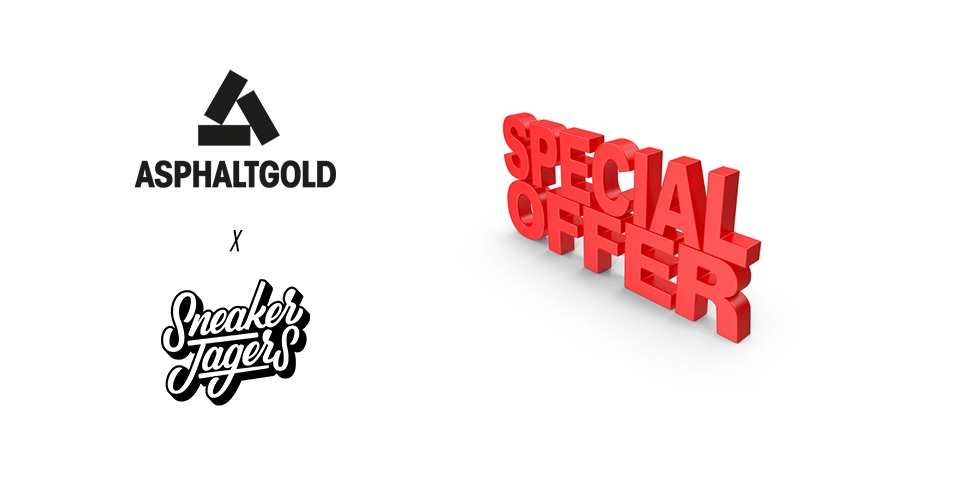 Koop de beste steals met de exclusieve Asphaltgold x Sneakerjagers kortingscode