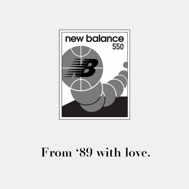 New Balance 550 Logo