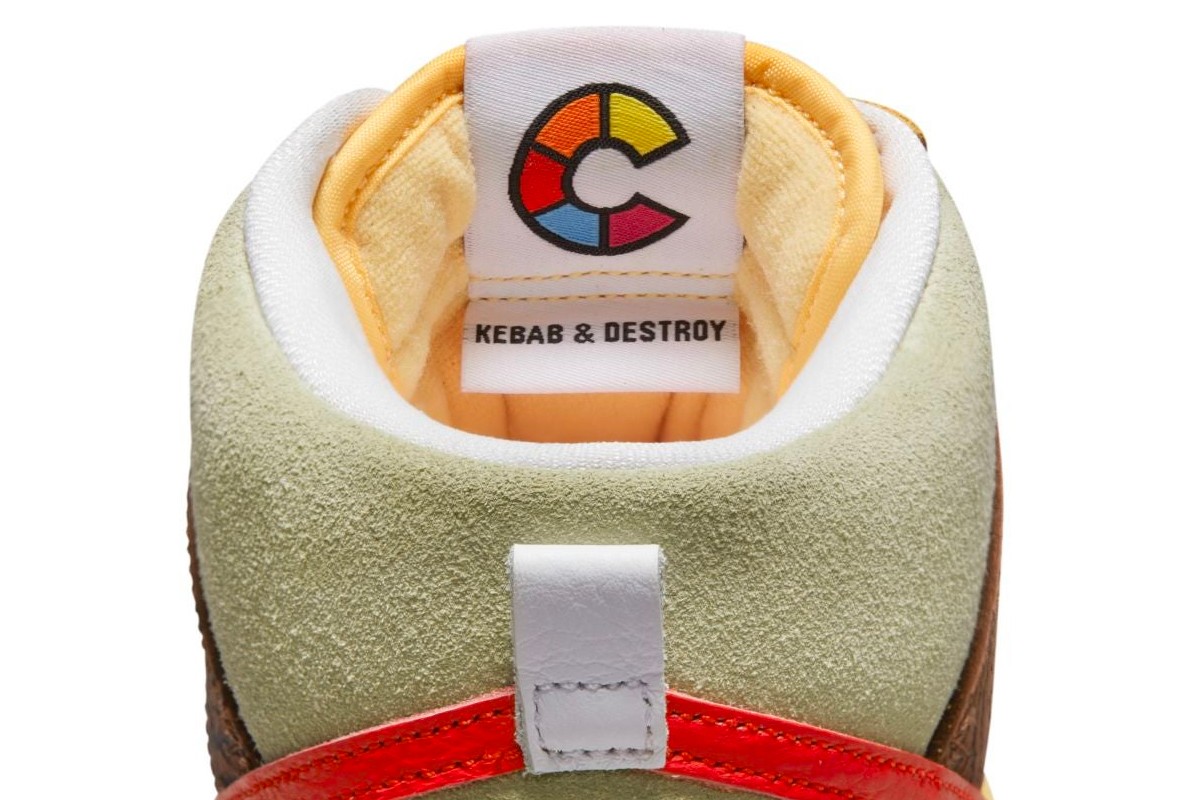 Er is meer release info over de Color Skates x Nike SB Dunk High Kebab \u0026  Destroy - Sneakerjagers