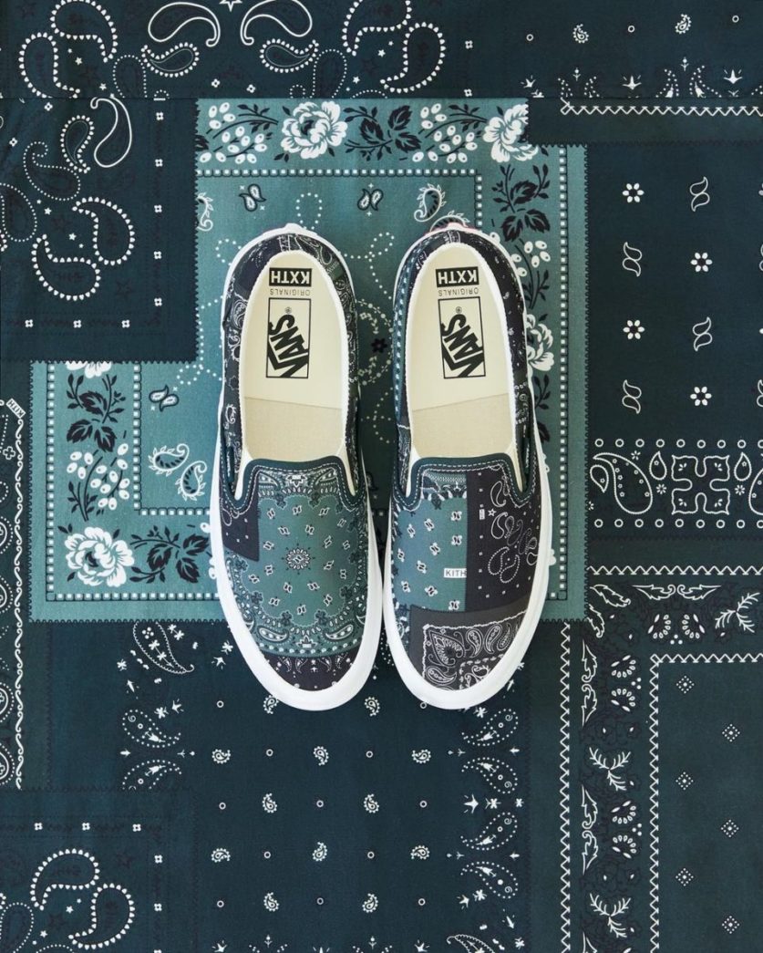 vans kith slip on