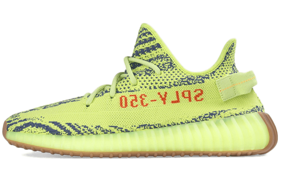 adidas Yeezy Boost 350 V2 'Semi Frozen Yellow' gele sneakers