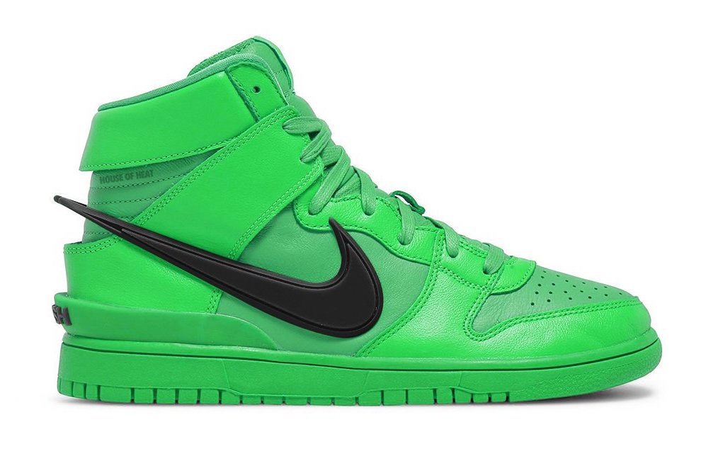 lime nike dunks