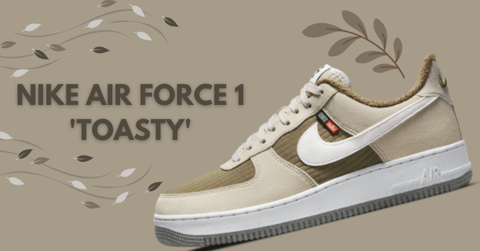 Er komt nog een Nike Air Force 1 Low 'Toasty' deze herfst - Sneakerjagers