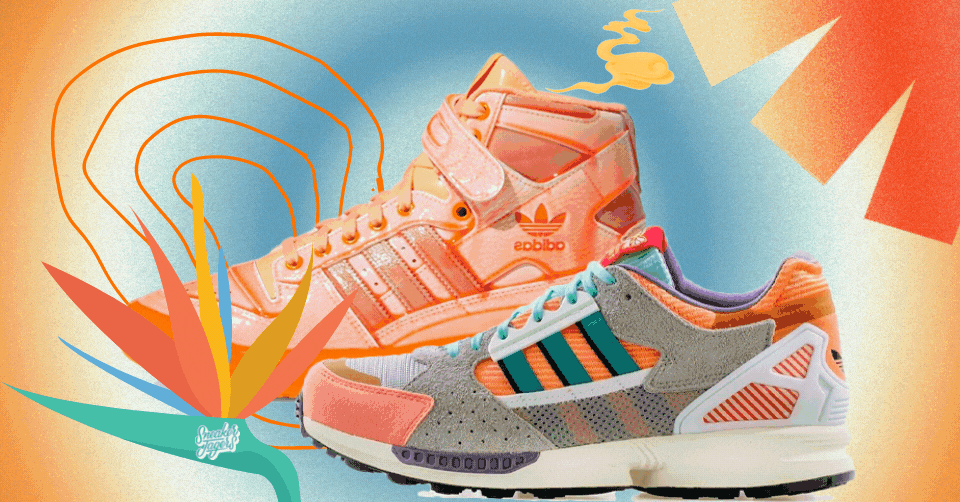 Adidas Sneakers met veters prints met een thema casual uitstraling Schoenen Sneakers Sneakers met veters 
