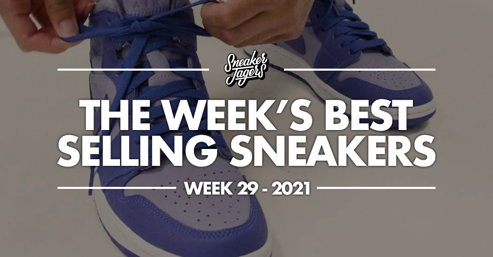 De 5 bestverkochte sneakers van week 29