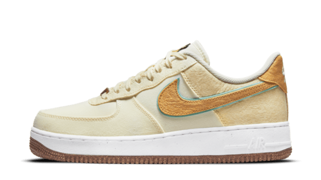 Hottest Sneaker Releases Nike Air Force 1 Happy Pineapple 'Coconut Milk'