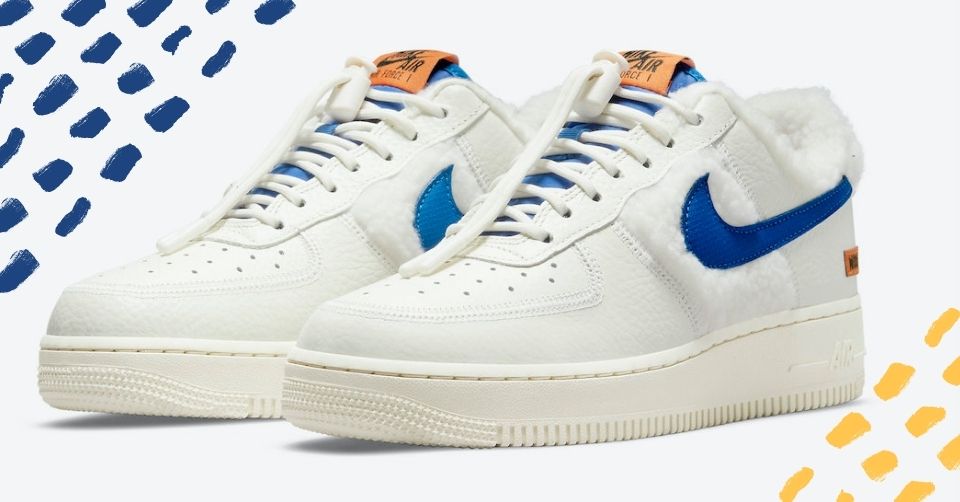 De Air Force 1 Low krijgt een 'Sherpa Fleece' ontwerp