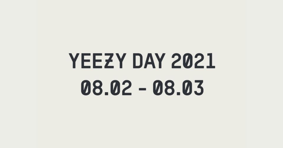Alles wat jij moet weten over Yeezy Day 2021