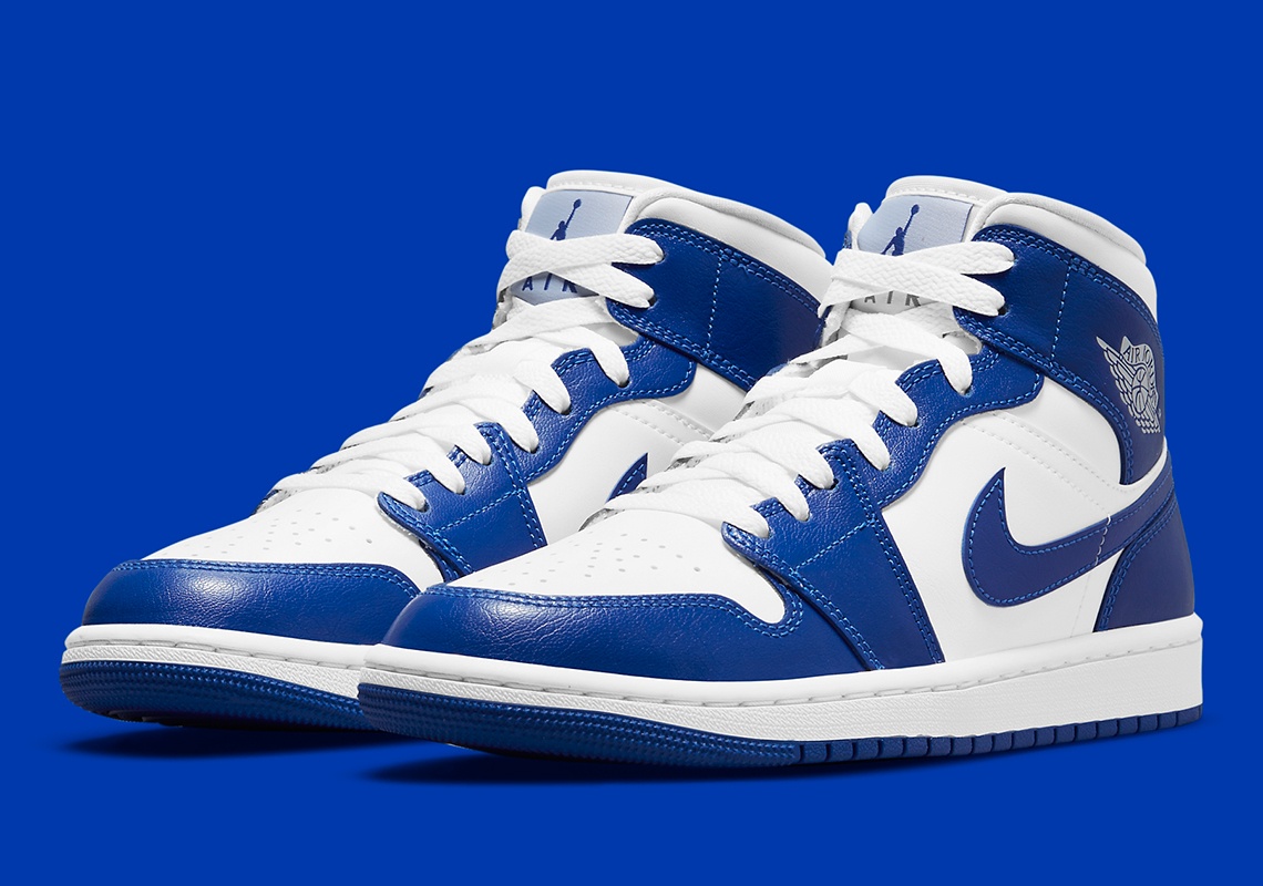 De Air Jordan 1 Mid 'Kentucky Blue' dropt op 5 augustus - Sneakerjagers