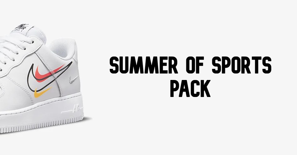 Donderdag 5 augustus 2021 dropt het Nike 'Summer of Sports' pack