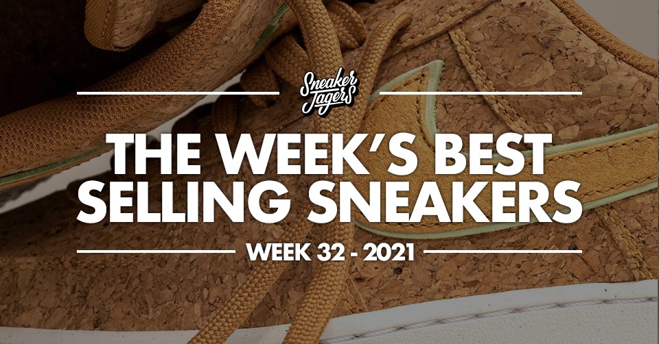 De 5 bestverkochte sneakers van week 32