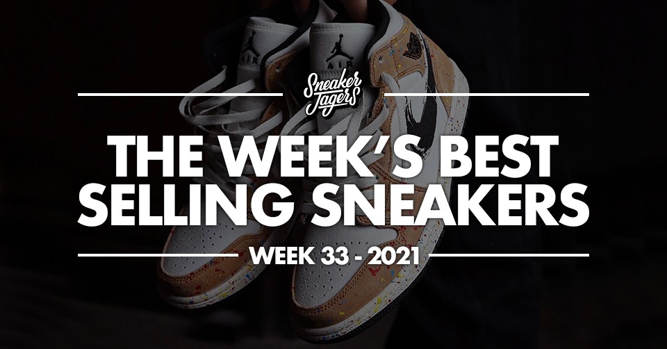 De 5 bestverkochte sneakers van week 33
