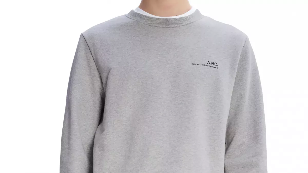 A.P.C. hoodie logo