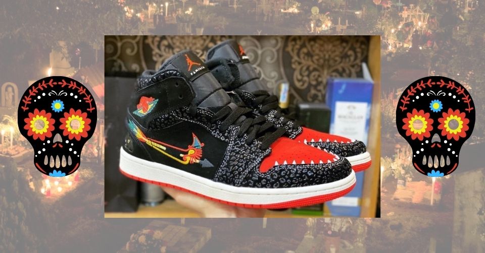 Deze Air Jordan 1 Mid is geïnspireerd door Dìa de Muertos
