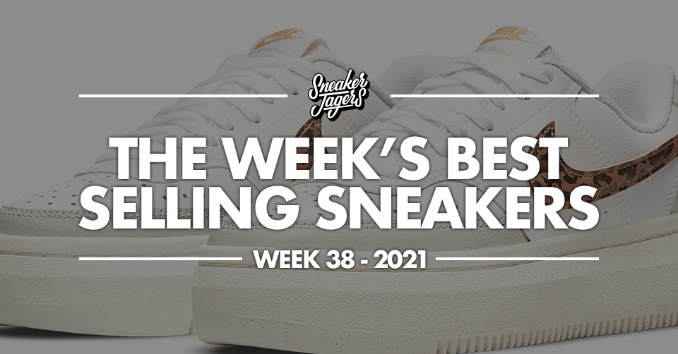 De 5 bestverkochte sneakers van week 38