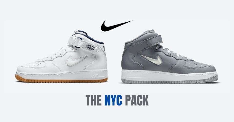 De Air Force 1 Mid komt met een NYC Pack