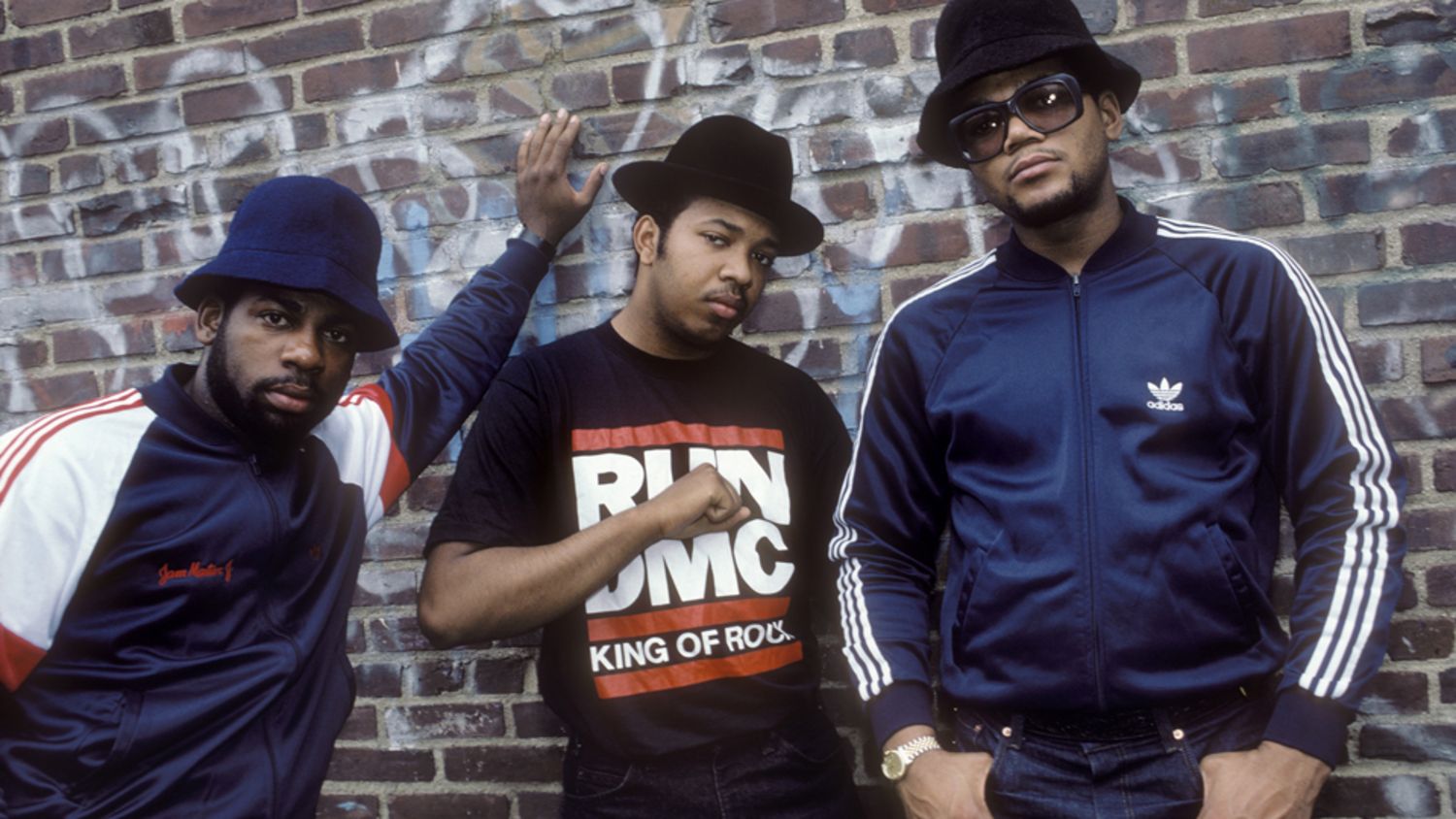 Hiphopgroep Run D.M.C. in 1986