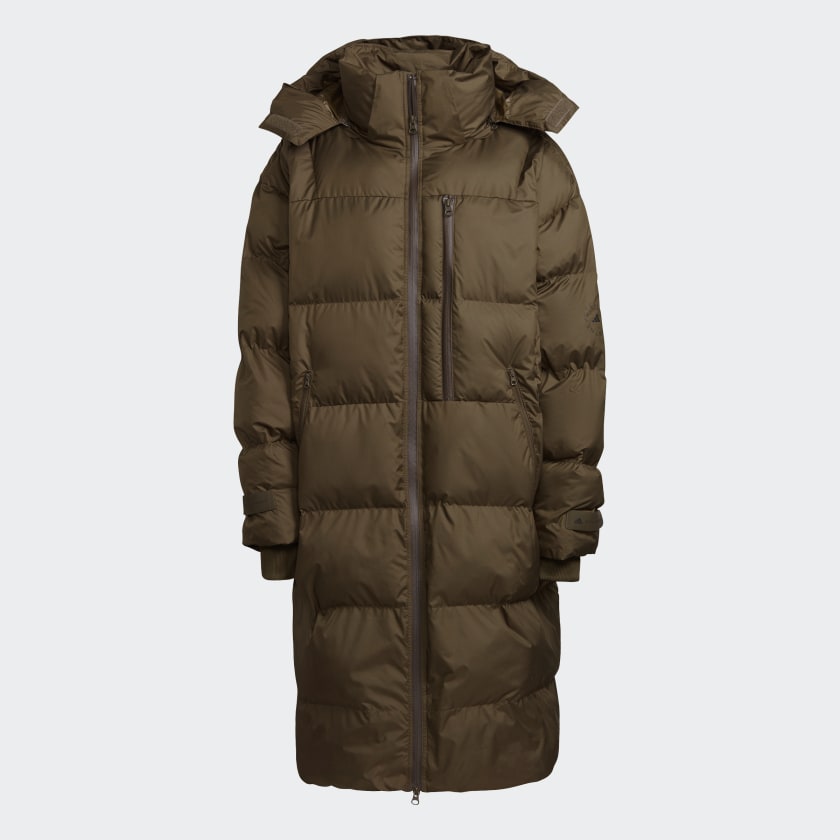 adidas by Stella McCartney Long Quilted Jacket