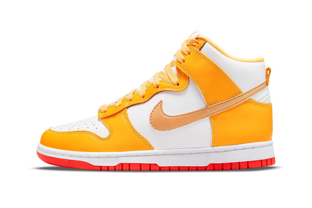 nike orange laser