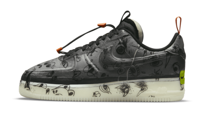 hottest sneaker releases Nike Air Force 1 Experimental 'Halloween'