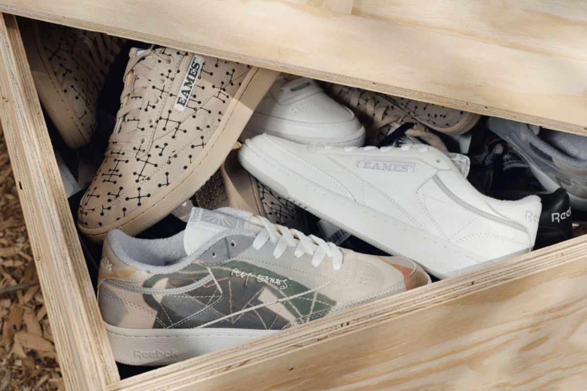 Reebok brengt Eames de sneakerwereld in