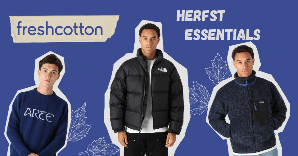 Blijf warm in de herfst met deze items van Freshcotton